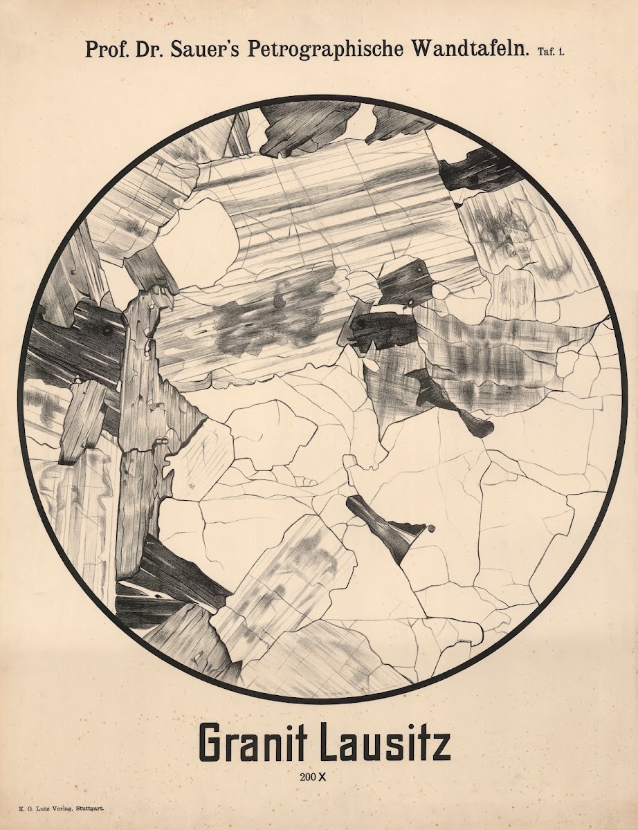 Lausitz granite 1907