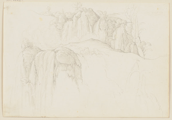 Aus dem Sabiner Gebirge Wasserfälle bei Tivoli