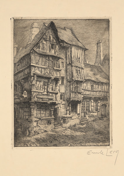 Bayeux  House in the Rue des Cuisiniers