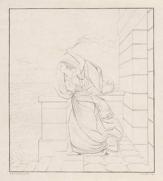 Hero ventende Leander 1826