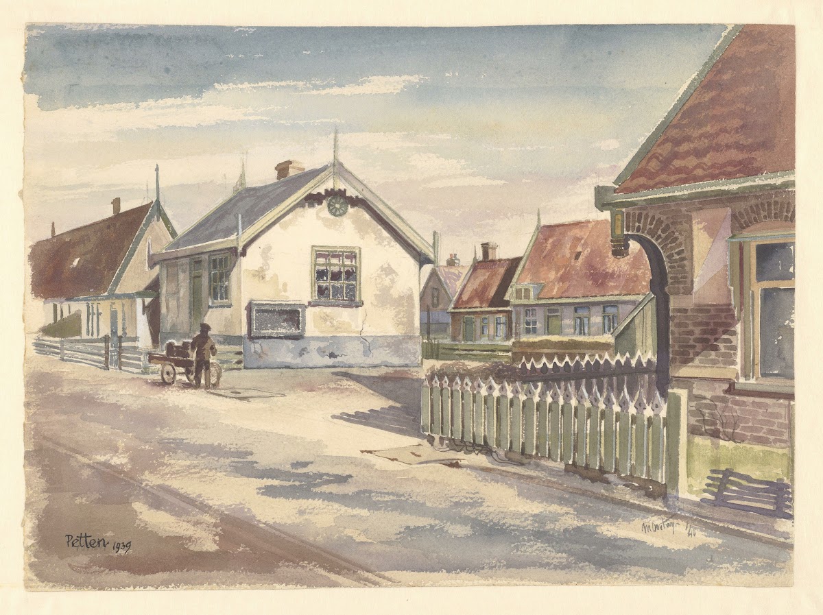 Straat te Petten 1939 1940