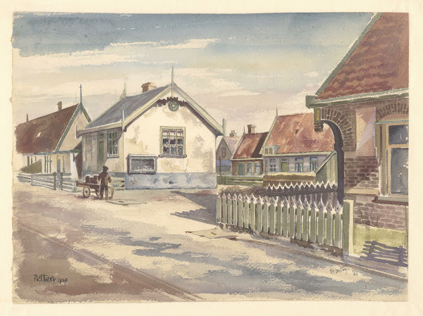 Straat te Petten 1939 1940