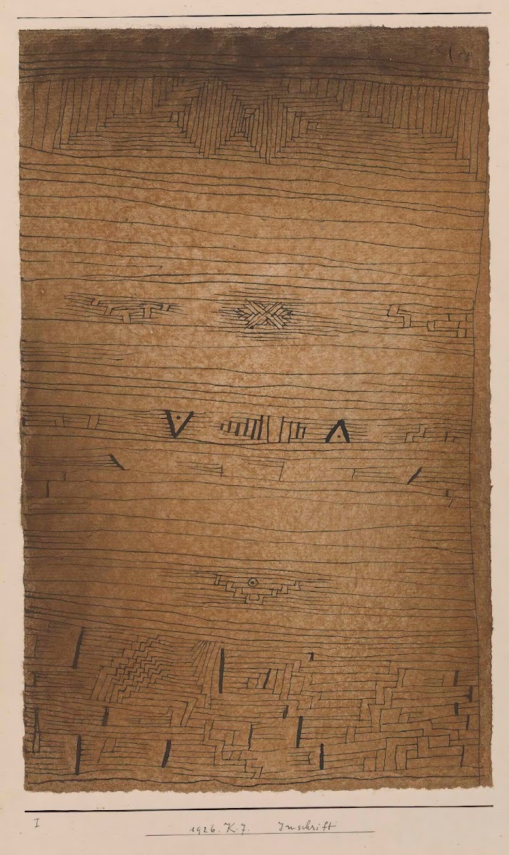 Inscription 1921