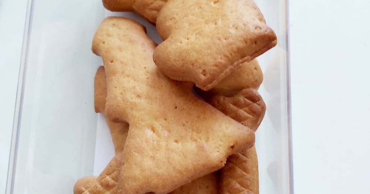 BÁNH QUY BƠ (dùng bột Morinaga, nồi chiên không dầu)