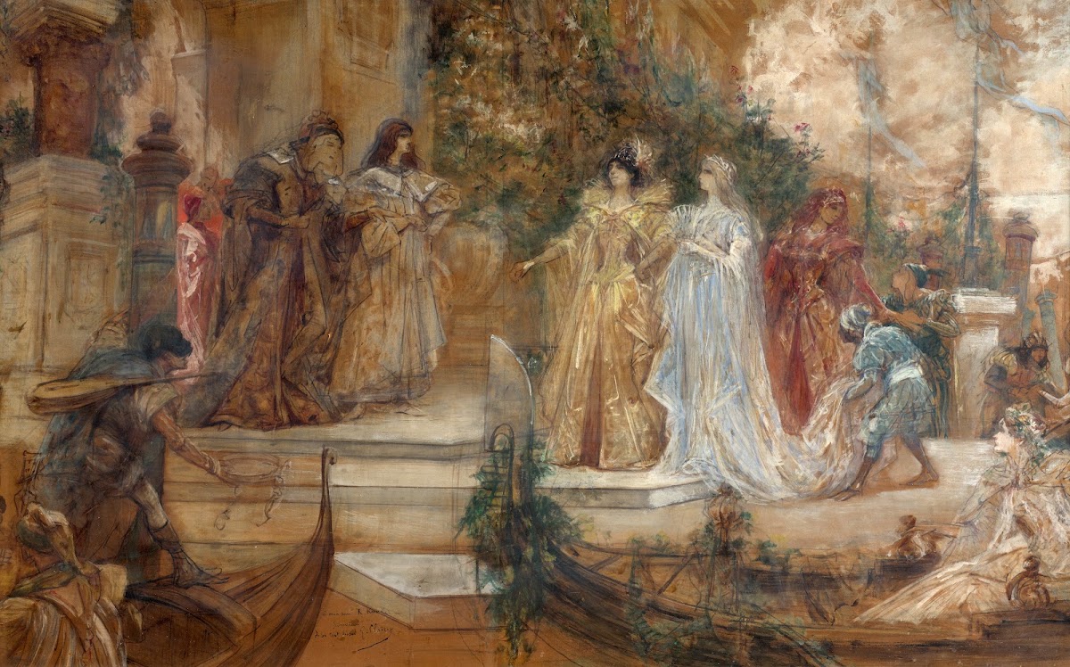 Sarah Bernhardt dans Le Marchand de Venise