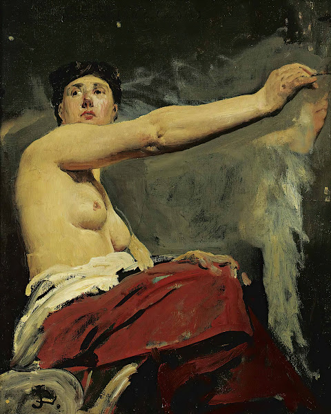 Study For The Central Figure In The Ceiling Of The Palais De La Legion Dhonneur