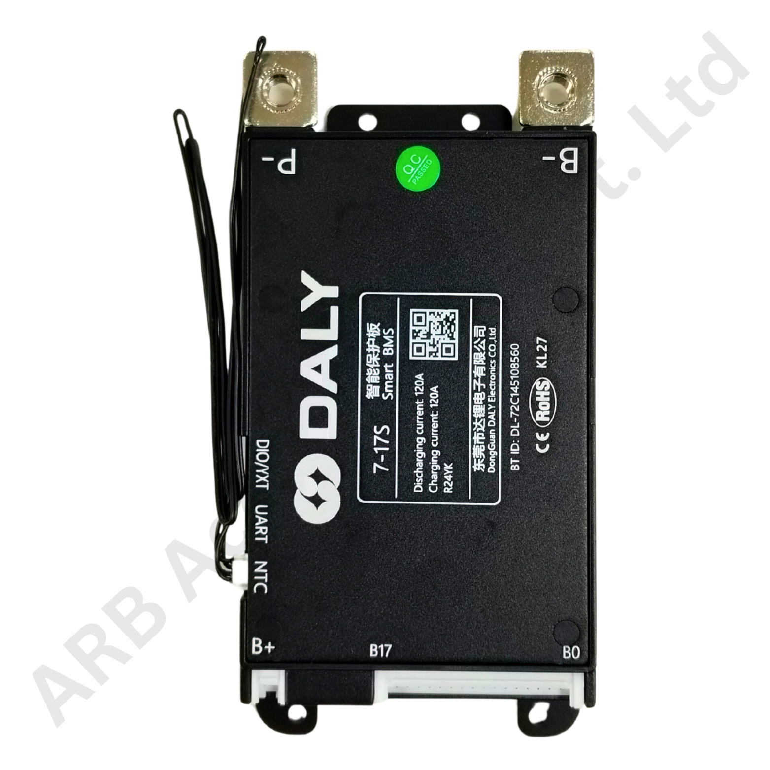 DALY BLACK SMART BMS 7-17S 120A (10da5)