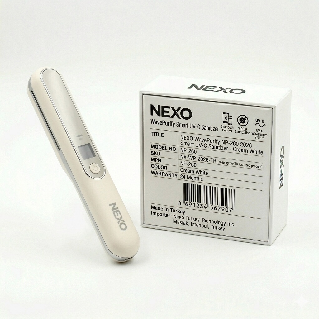 NEXO WavePurify NP-260 2026 Smart UV-C Sanitizer - Cream White 5