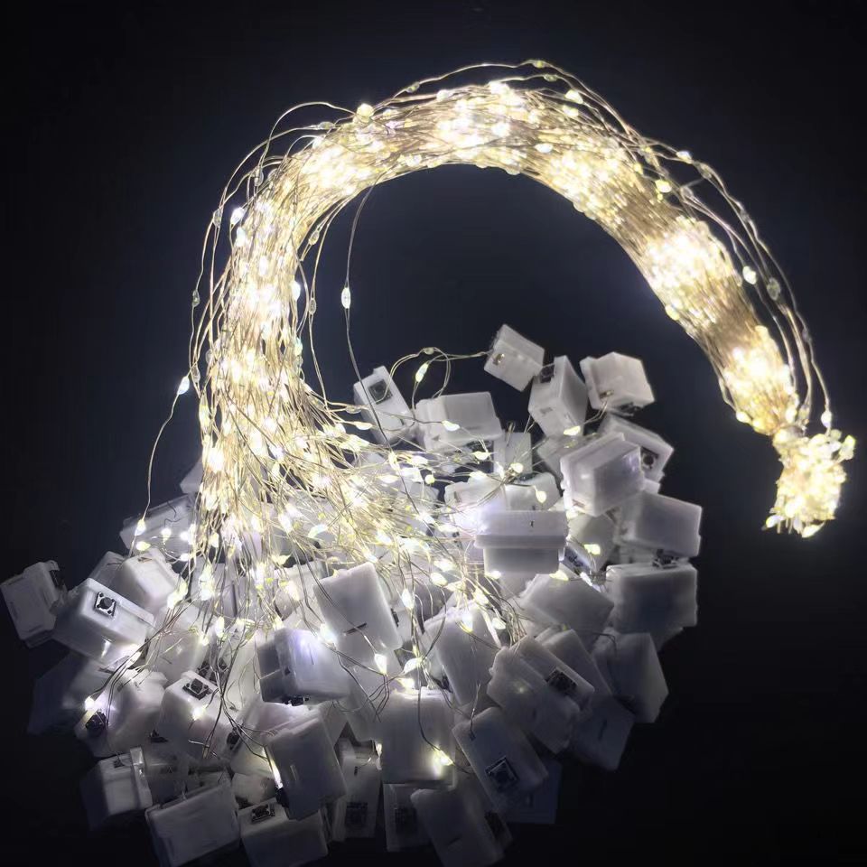 LED-Kupferdraht-Lichterkette für kleine Dekorationen