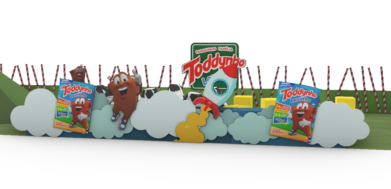 Toddynho — Criação Espaço Infantil Nubank Parque: vista 11 do projeto