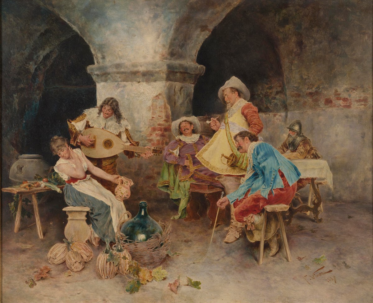 Serenade In The Tavern 1887