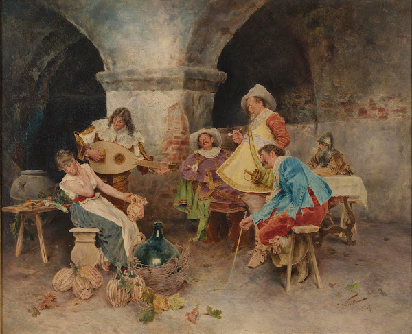 Serenade In The Tavern 1887