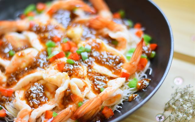 Tôm Hấp Sốt Tỏi
