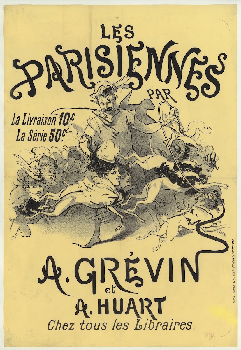 Les Parisiennes la livraison 10 c A Grévin et A Huart 1878
