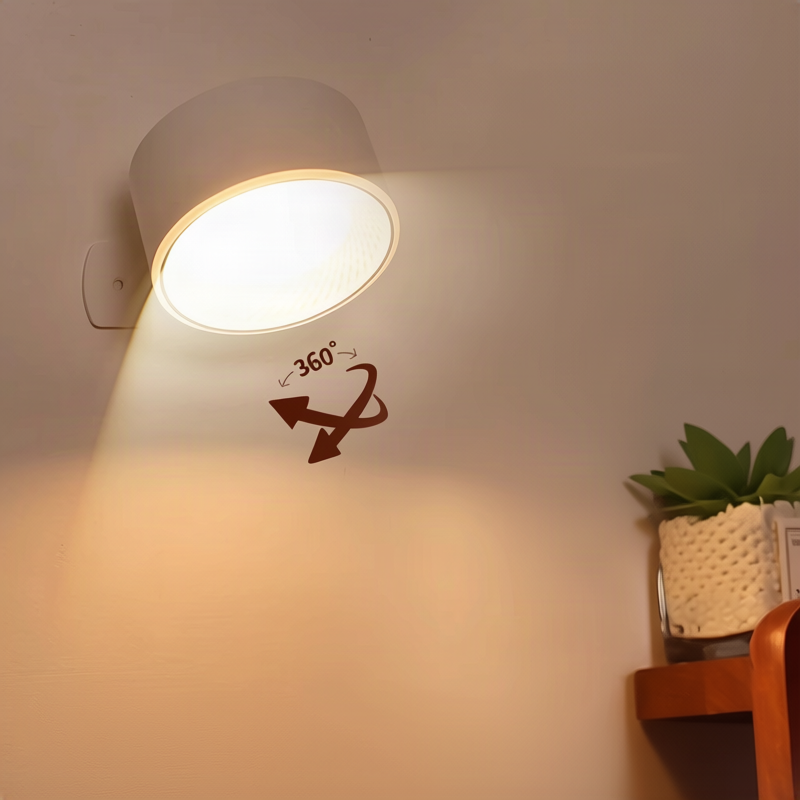 LED-Wandleuchte mit Fernbedienung und Farbwahl