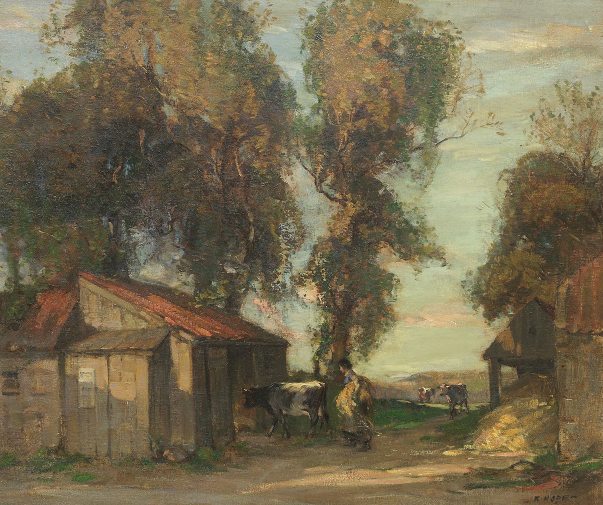 A farmyard