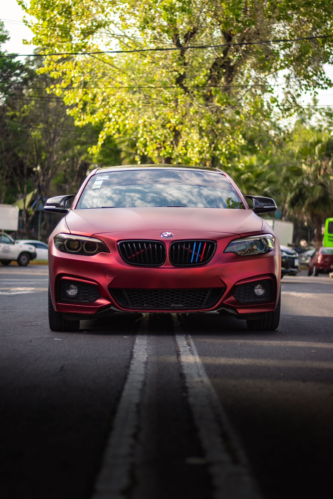 BMW 220i · Rojo Satinado