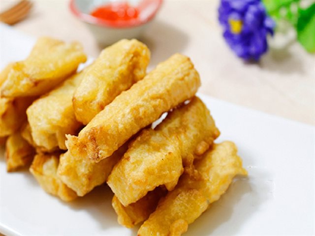 Khoai Lang Tẩm Bột Chiên Giòn Thơm