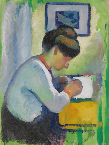 Woman Writing 1910