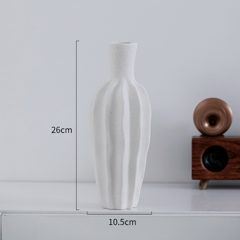 Keramik-Vase Flower, modern