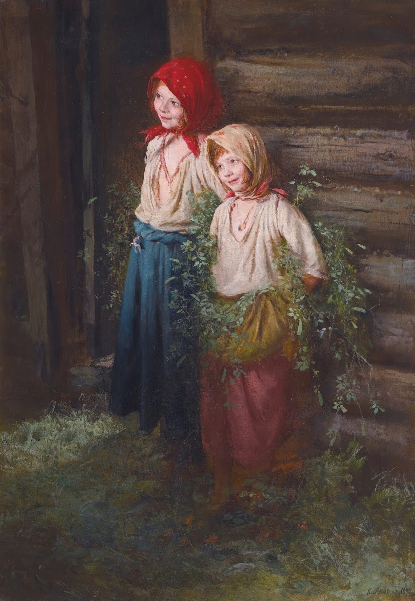 Village Girls 1892