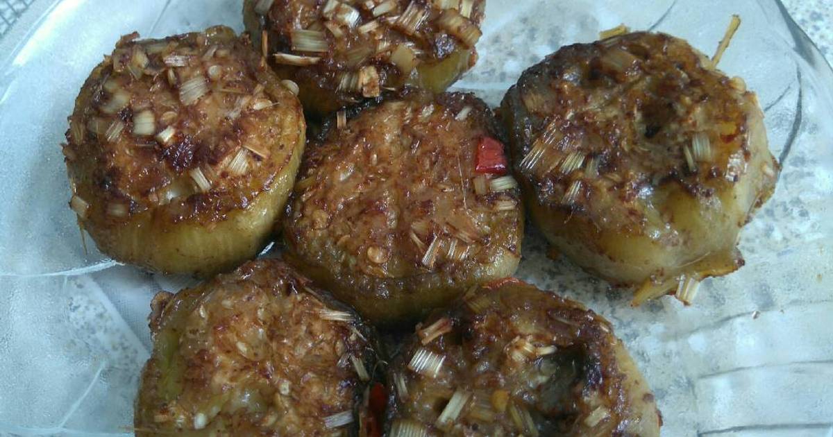 Cà tím chiên tương hột