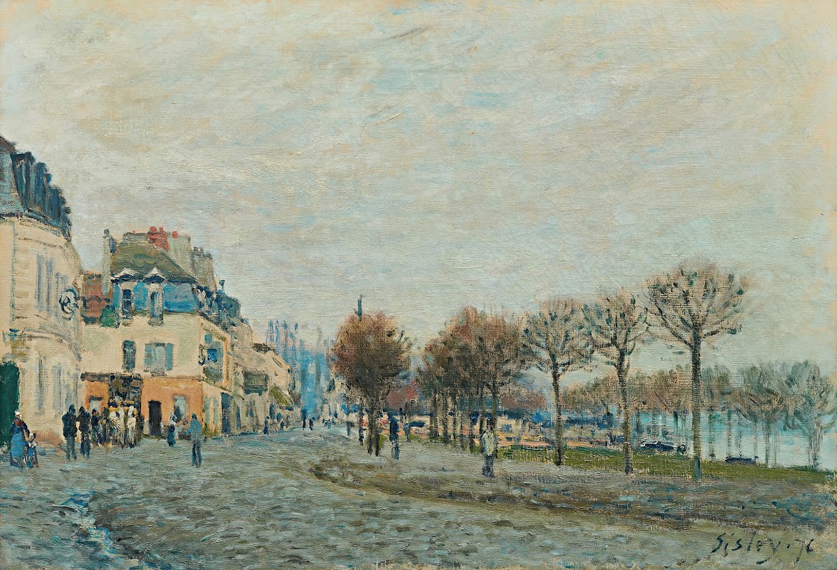 Port Marly avant linondation 1876