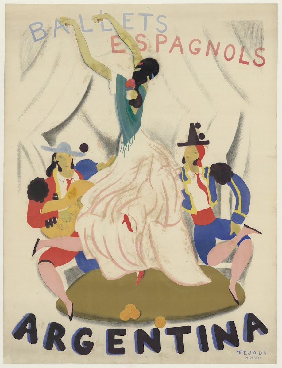 Ballets espagnols Argentina 1927