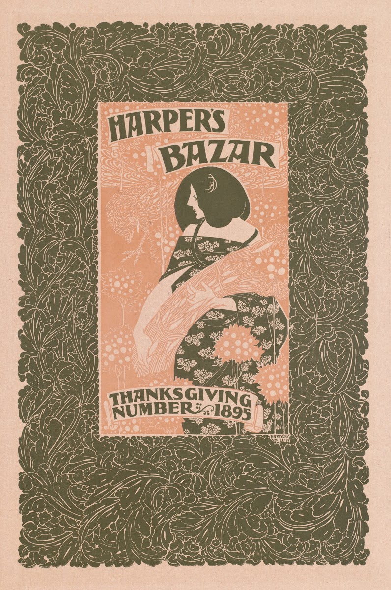 Harpers Bazar Thanksgiving number 1895 1895