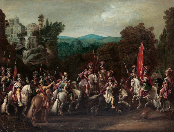 Departure of the Amazons 1620s