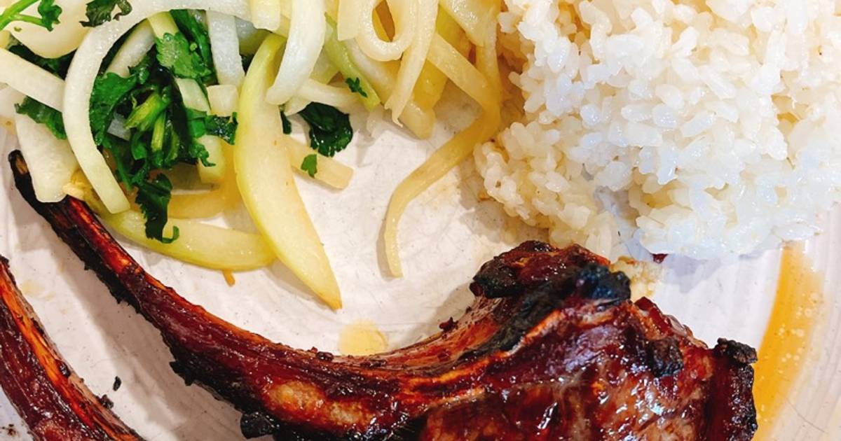 Sườn cừu nướng đơn giản mà ngon🤤