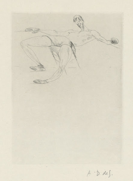 Tableau de la boxe illustré de 29 gravures à leau forte pl 29 1923