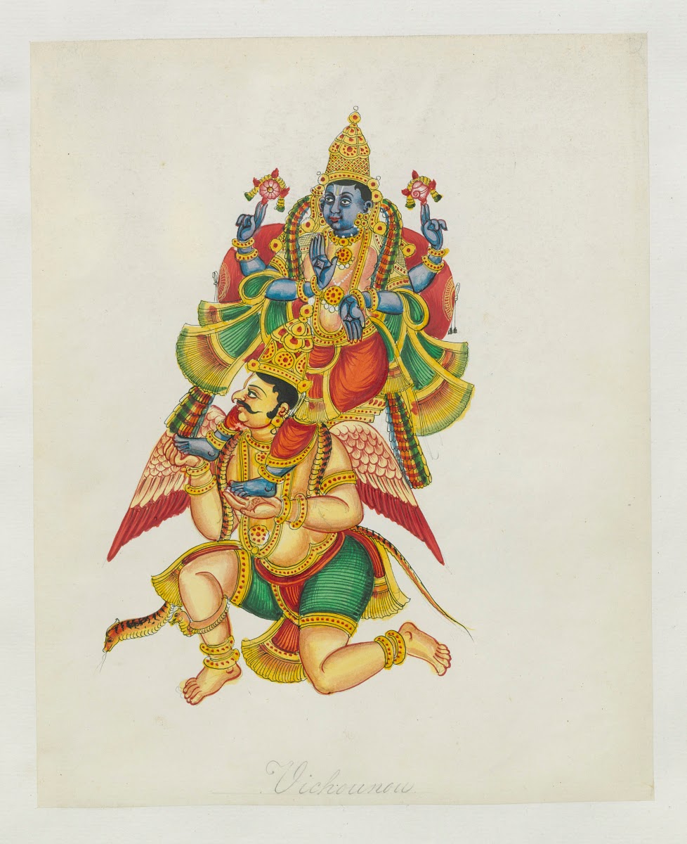 Paintings from the Chidambaram Shrine Pl002 1820 1830