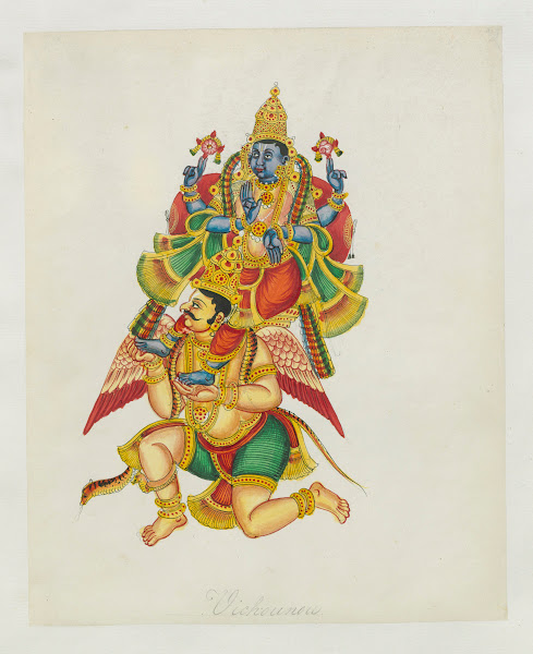 Paintings from the Chidambaram Shrine Pl002 1820 1830