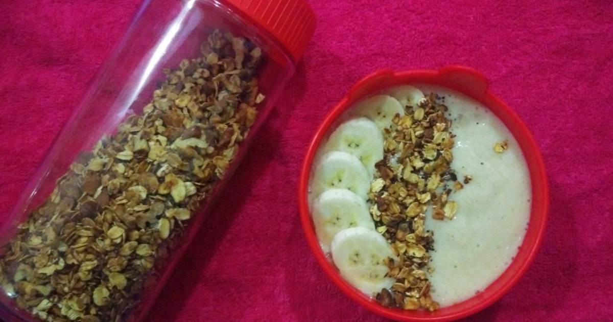 Ngũ cốc ăn sáng Granola handmade #eatclean
