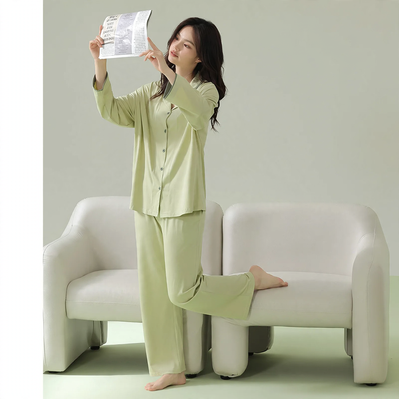 Cotton pajamas, antibacterial, for men and women
