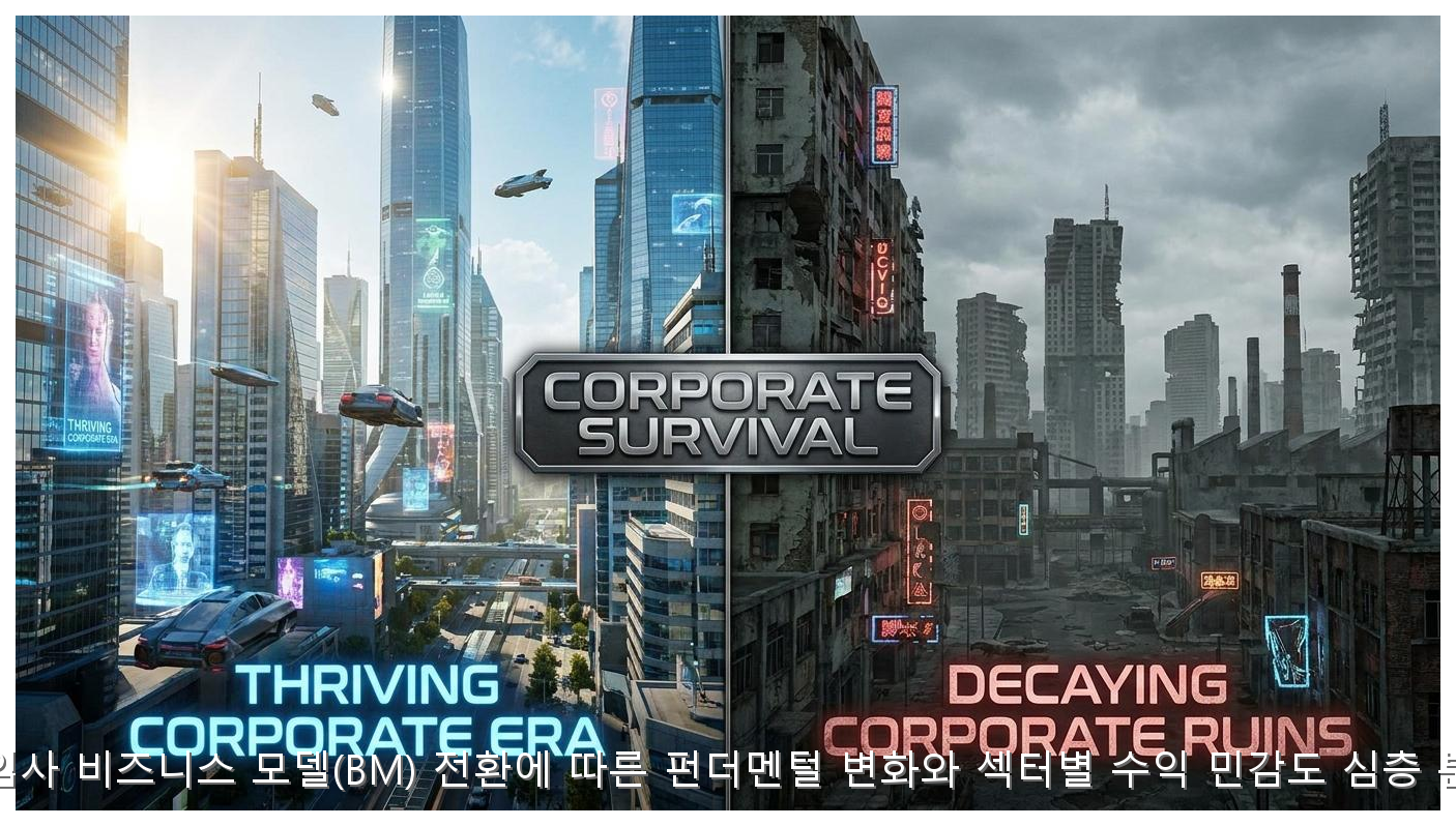 게임사 비즈니스 모델(BM) 전환에 따른 펀더멘털 변화와 섹터별 수익 민감도 심층 분석 핵심 안내 및 분석 인포그래픽 (8)