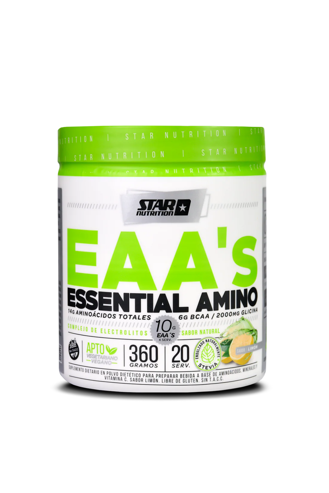 EAA´s ESSENTIAL AMINOS 360 GR LIMON