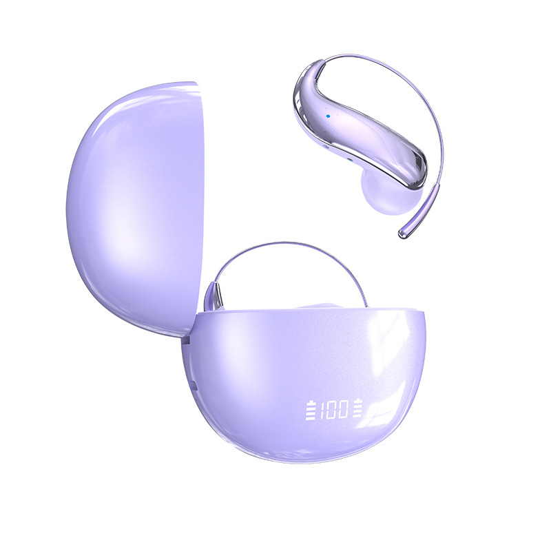 Wireless hanging earbuds with AI translation