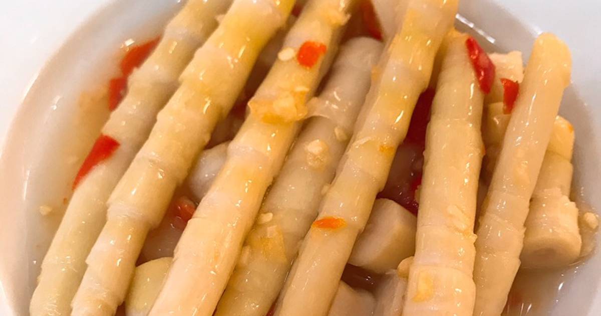 Măng sặt muối cay