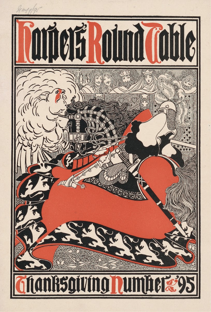 Harpers round table  Thanksgiving number 95 1895