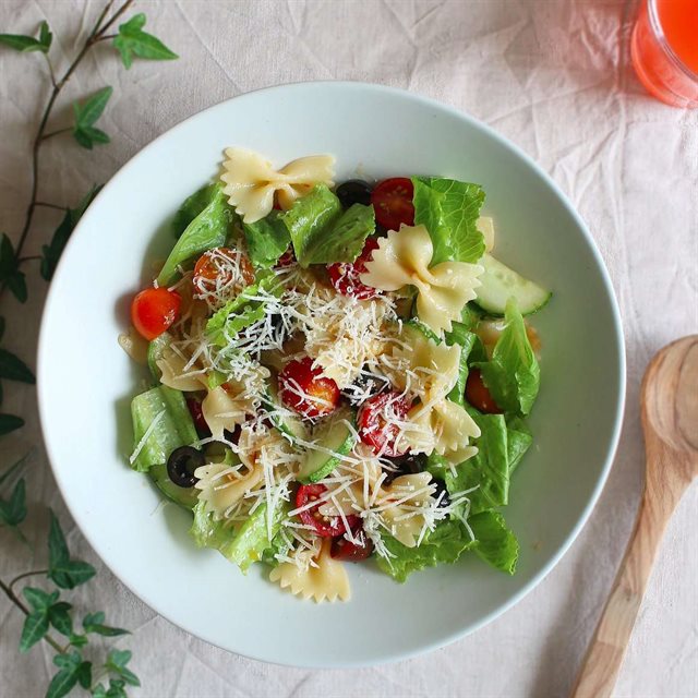 Pasta Trộn Rau Quả