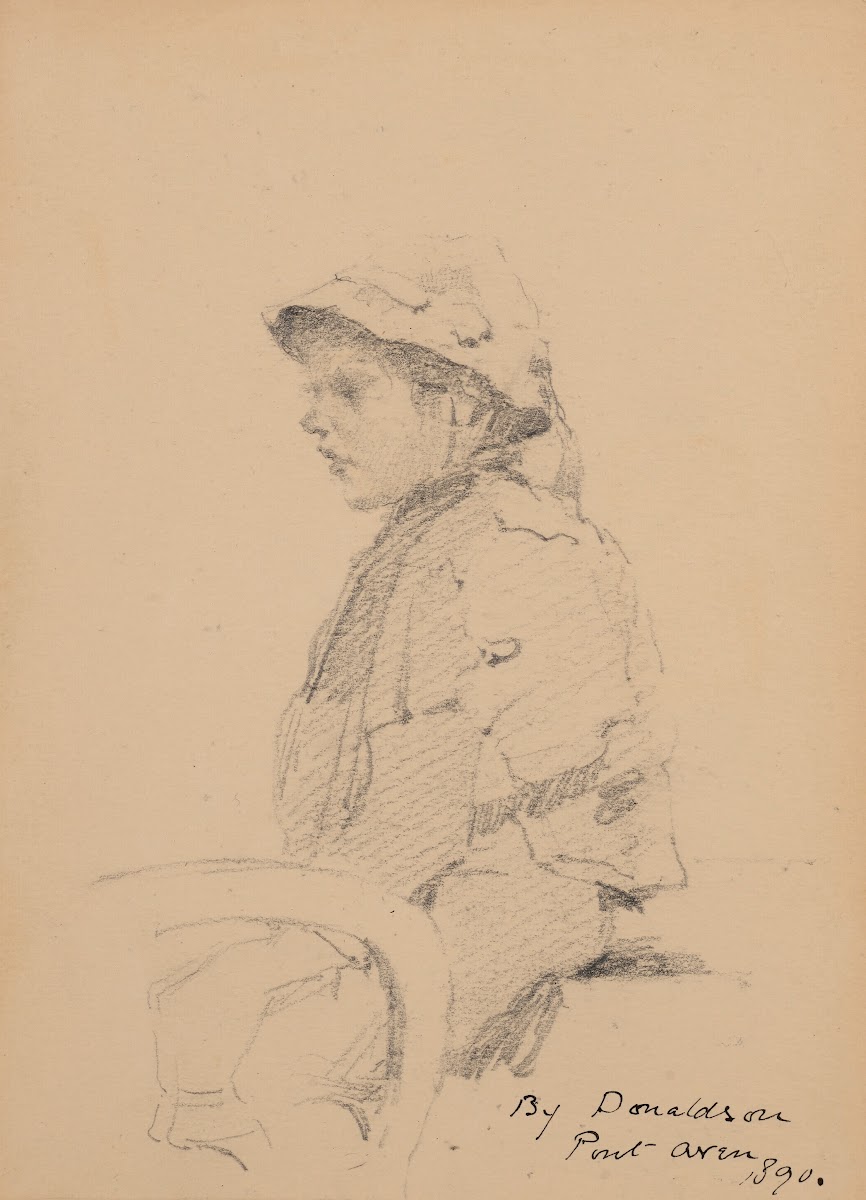 Jeune Bretonne Jeune Bretonne assise 1890
