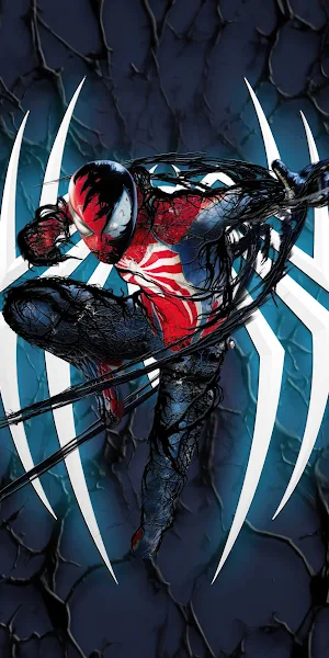 Symbiote, Spiderman, Variant, Marvel 4K iPhone Wallpaper Background