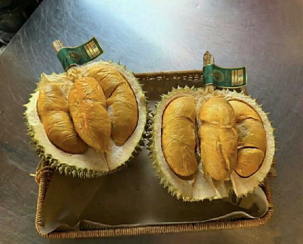 Ripe Musang King Durian