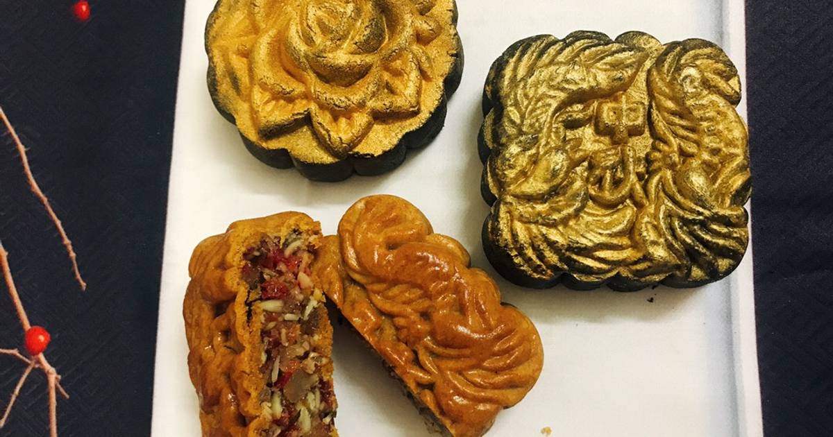 Cách làm vỏ bánh trung thu nướng mềm