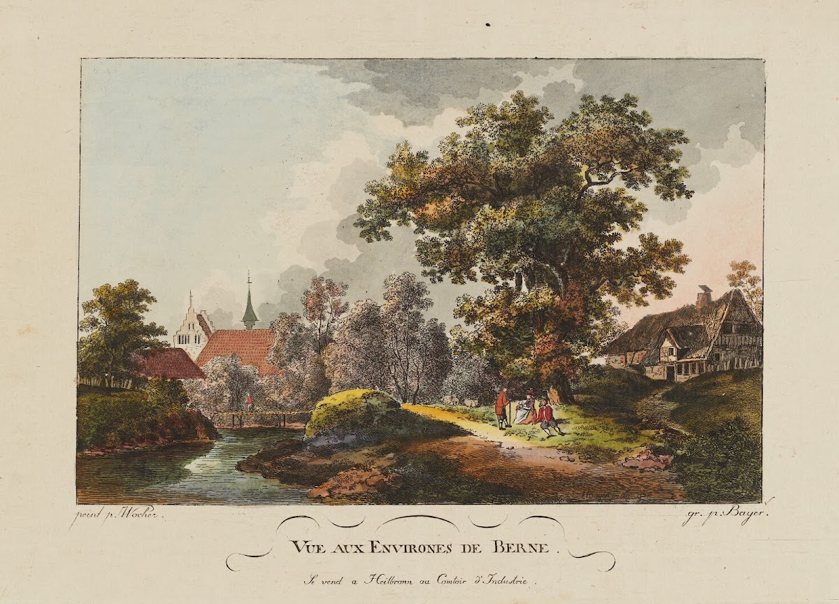 Vue aux Environes de Berne
