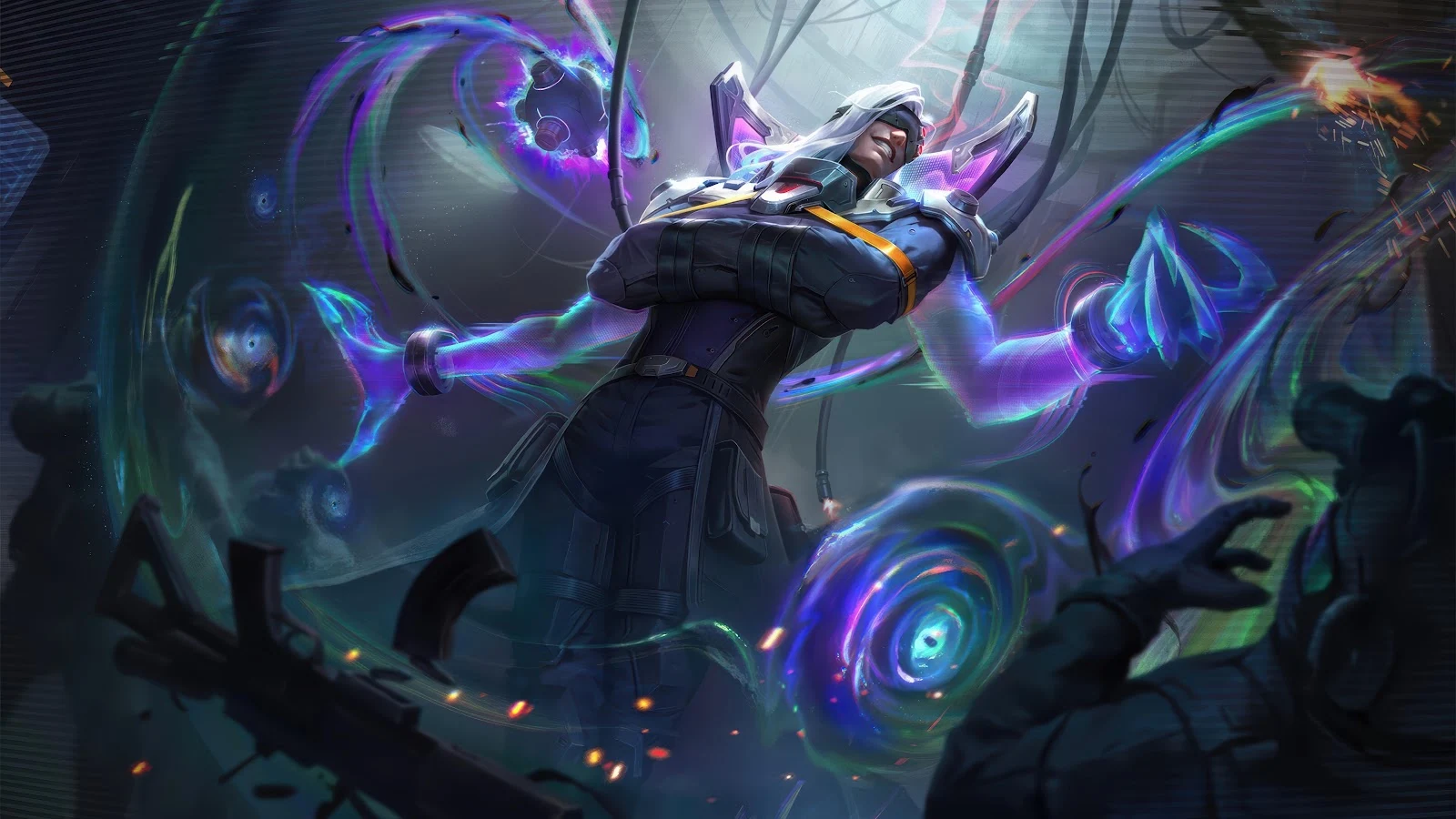 PsyOps Sylas League Of Legends - Fantasy Game Art 8K Wallpaper (7680x4320)