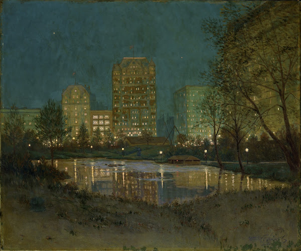 Central Park and the Plaza 1917 1918