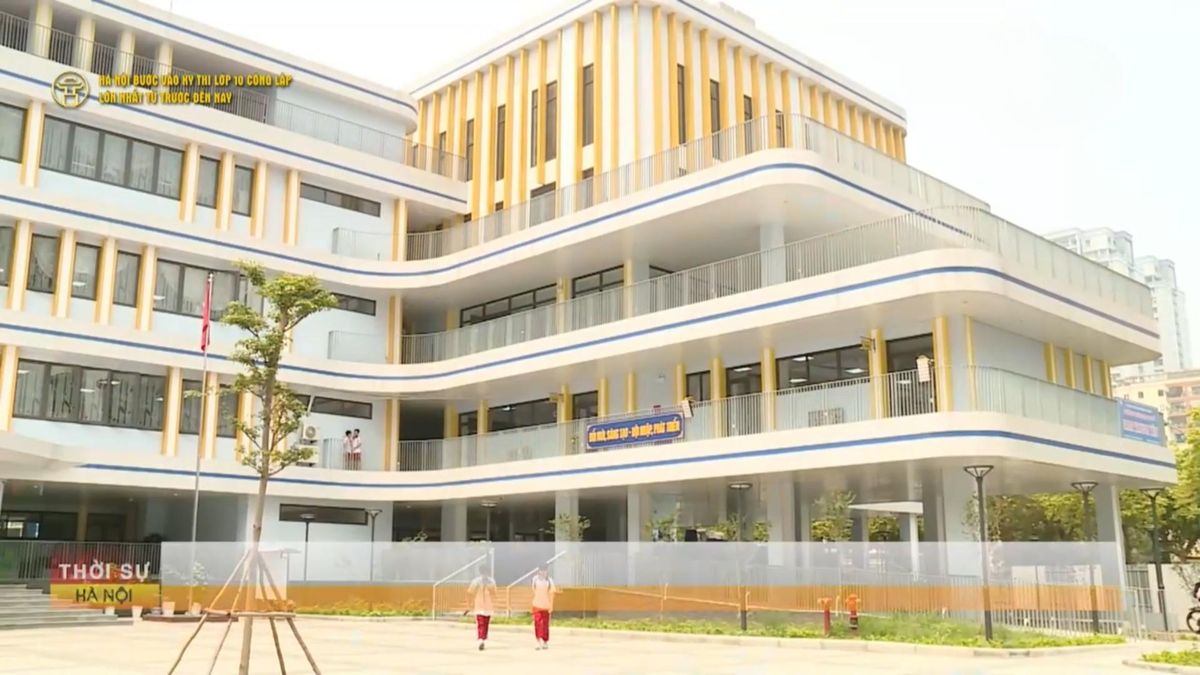 Mở rộng trường, lớp: Giảm áp lực tuyển sinh - Đài Phát thanh và truyền hình Hà Nội